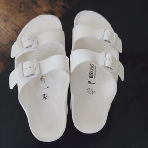 Birkenstock Kids Classic White Sandals